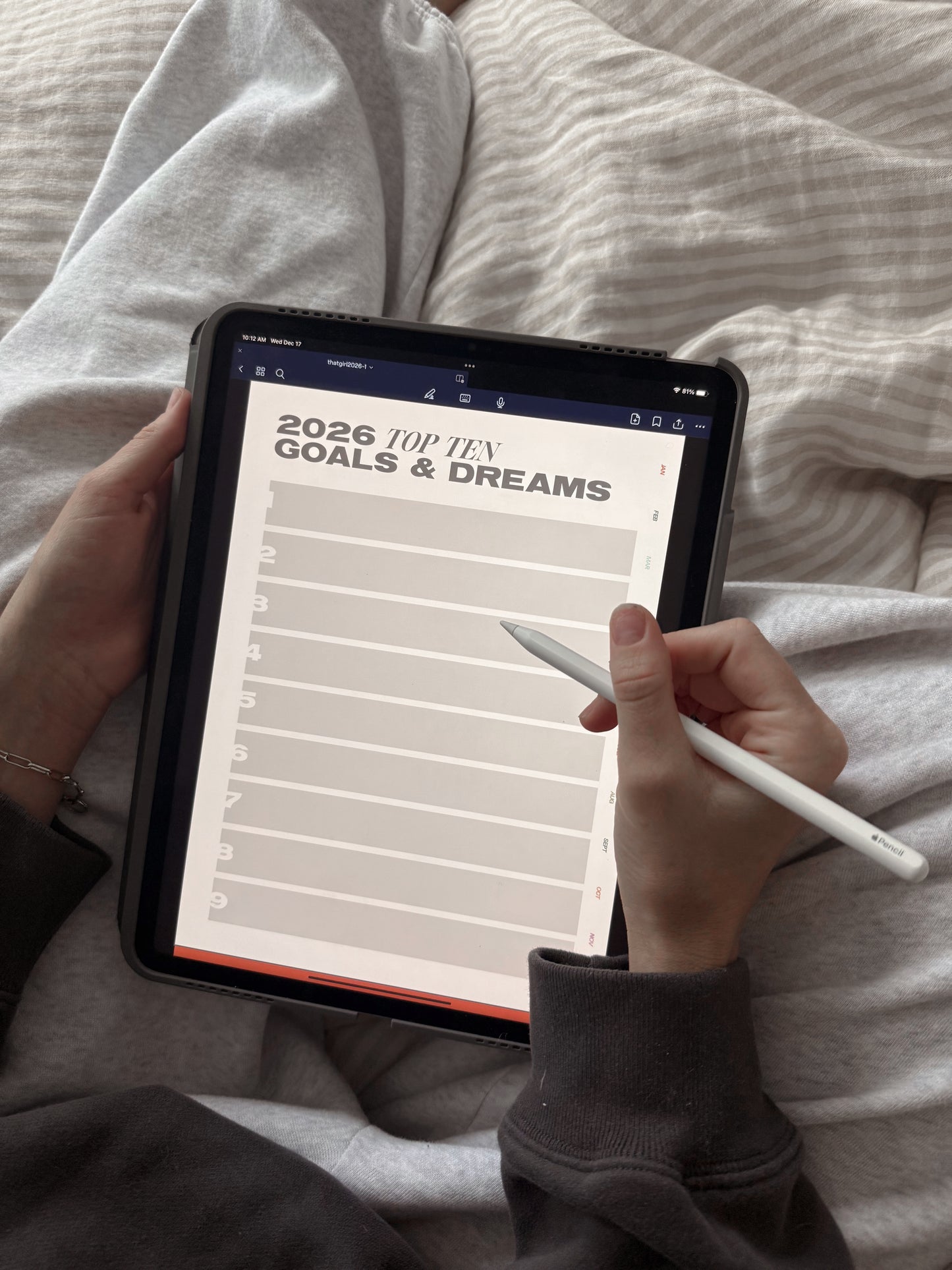 2026 "THAT GIRL" Digital Planner